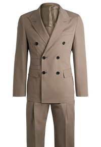 OPEN GREEN // BUSINESS SUITS L-HESTON-2PCS-DB-243
