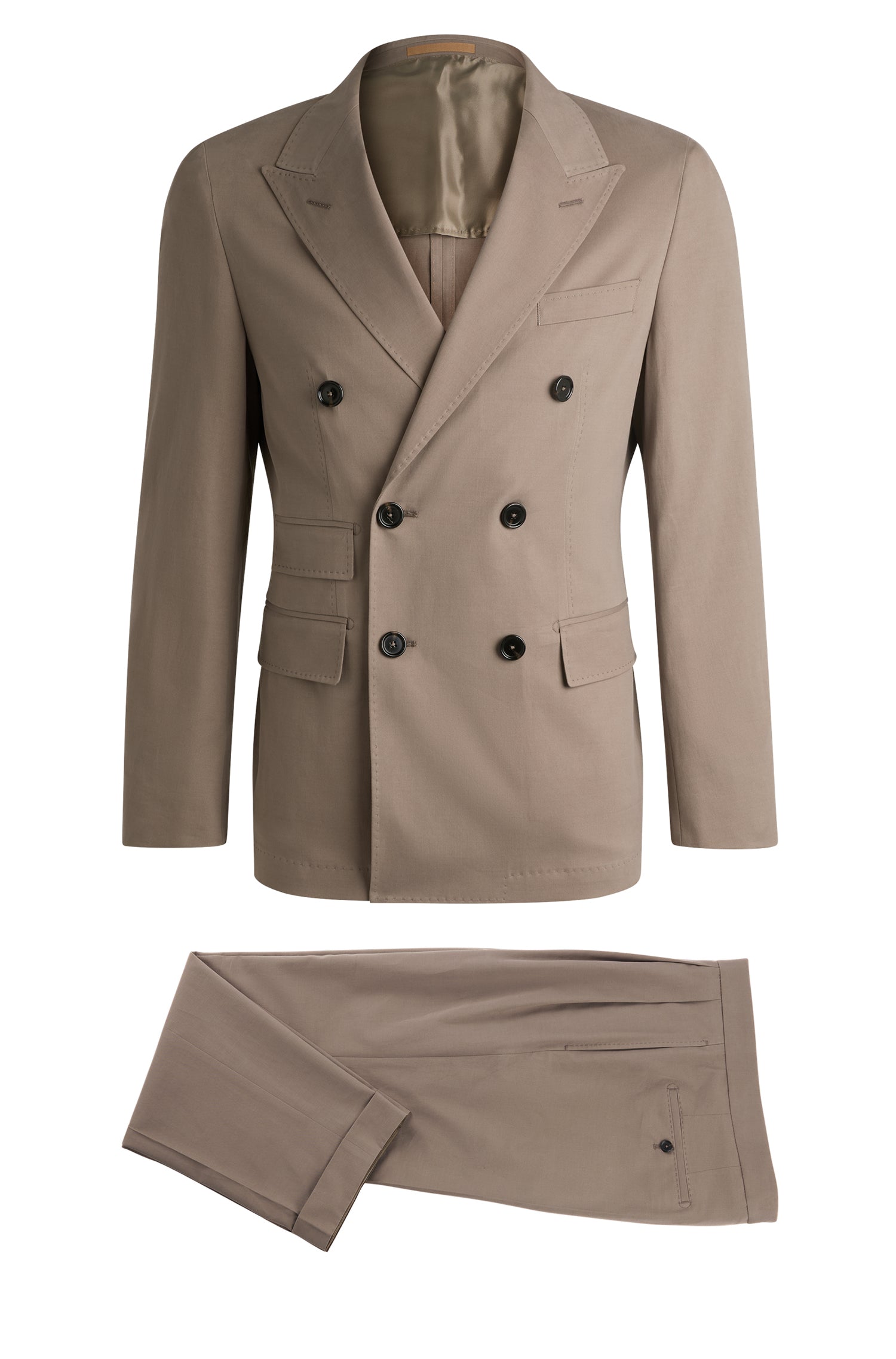 OPEN GREEN // BUSINESS SUITS L-HESTON-2PCS-DB-243