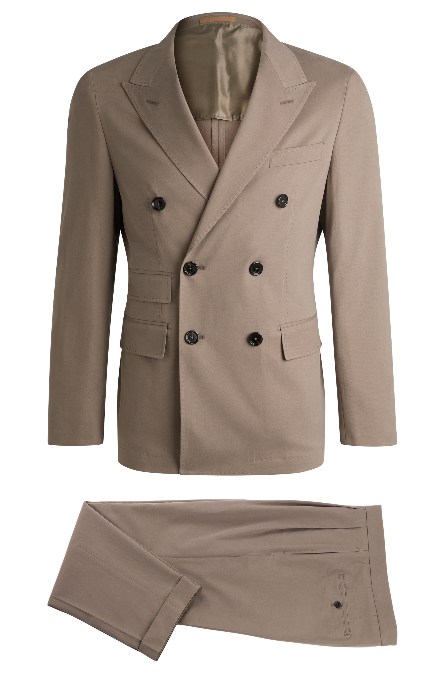 OPEN GREEN // BUSINESS SUITS L-HESTON-2PCS-DB-243