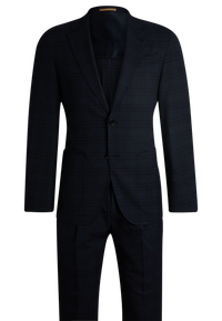 DARK BLUE // BUSINESS SUITS L-HESTON-2PCS-LP-241
