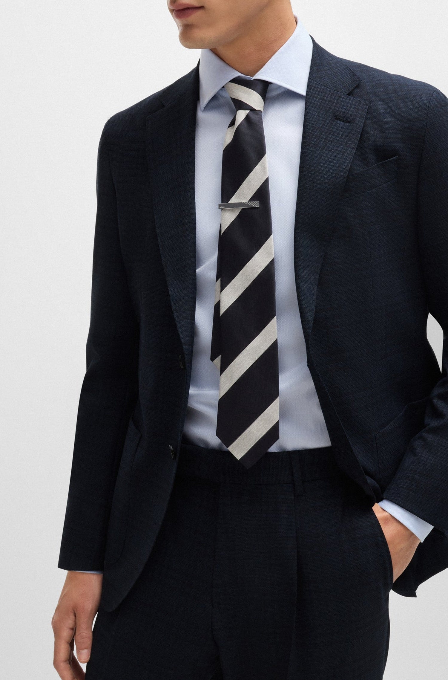 DARK BLUE // BUSINESS SUITS L-HESTON-2PCS-LP-241