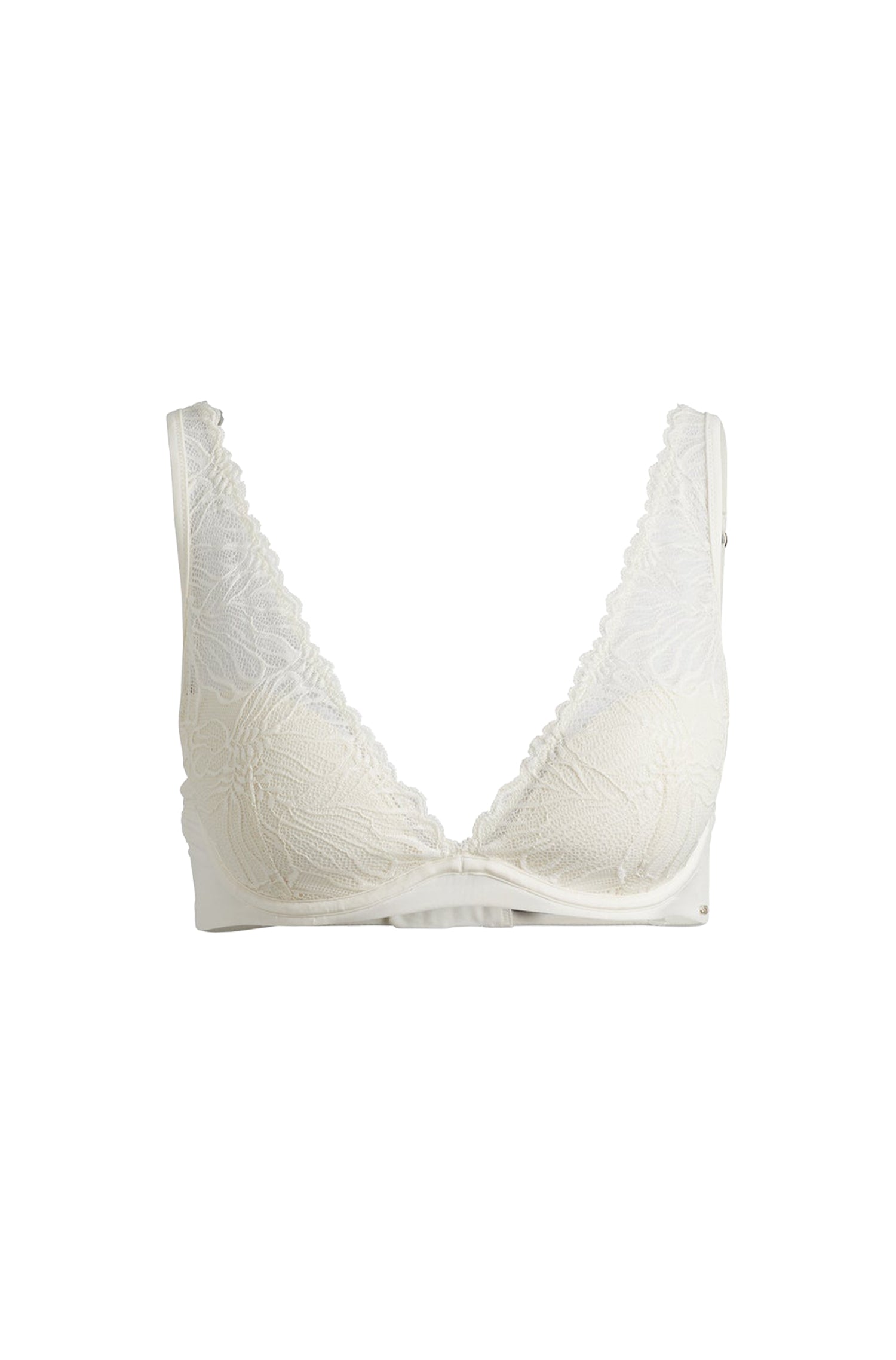 Bianca Underwire Bralette - Open White