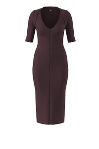 OPEN RED // KNITTED DRESSES FEZANIN