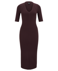 OPEN RED // KNITTED DRESSES FEZANIN
