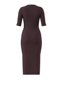 OPEN RED // KNITTED DRESSES FEZANIN