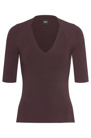 OPEN RED // CASUAL TOPS FEZANIA