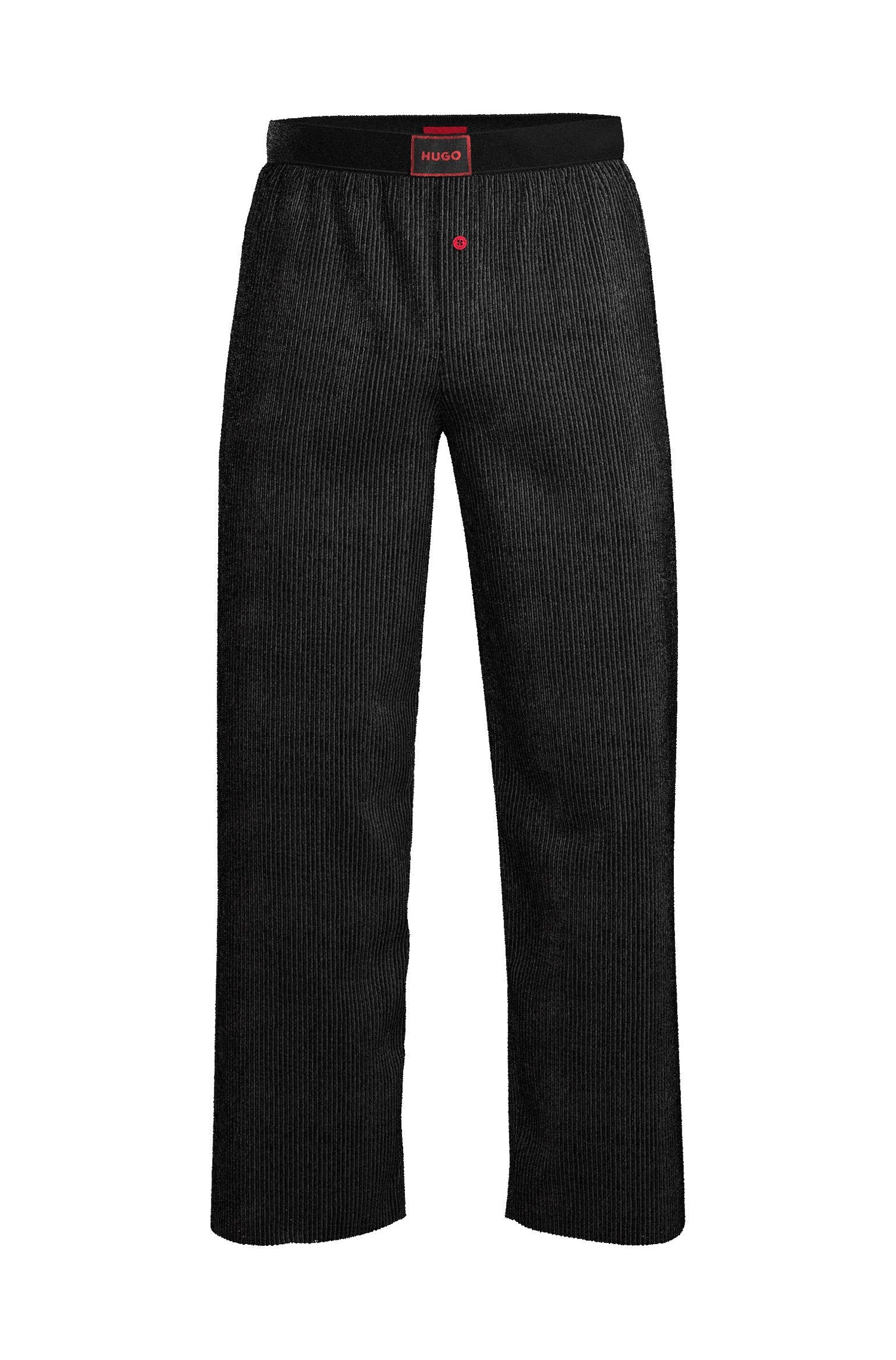 Striped pyjama bottoms - Black