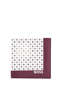 Silk pocket square - Natural