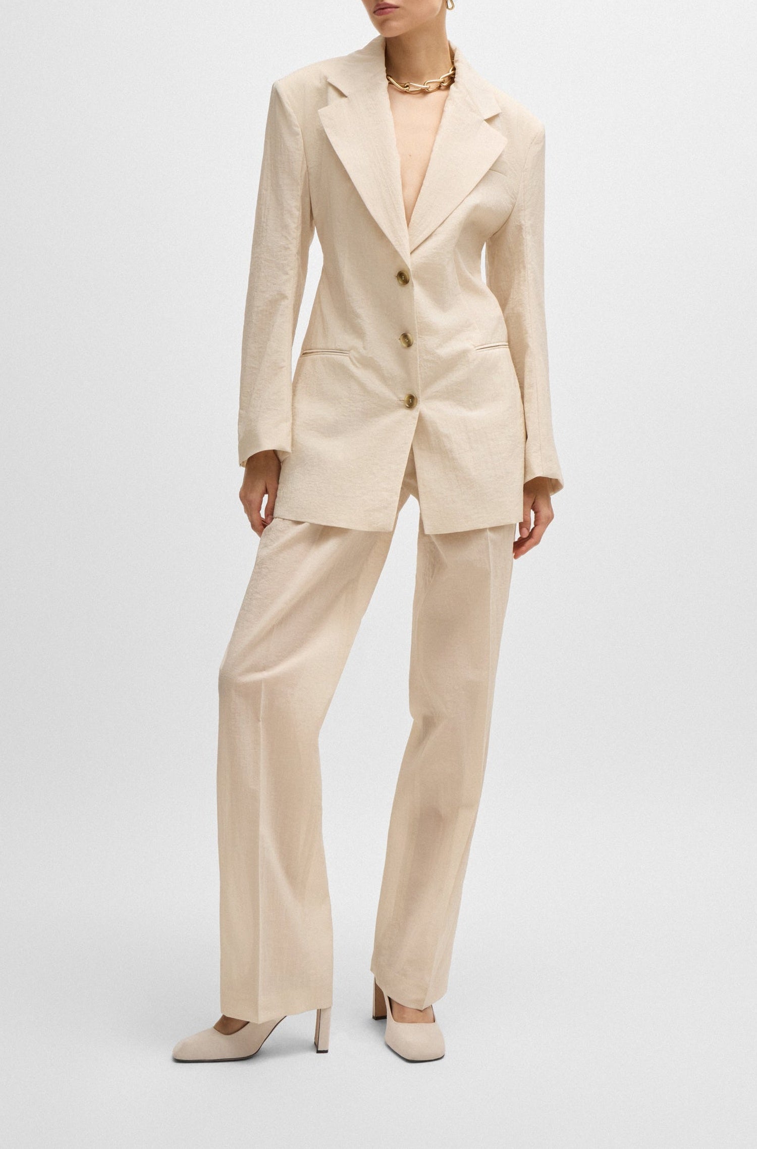 Blazer Jalmut - Open Beige