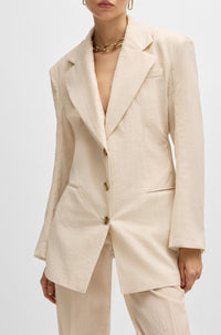 Blazer Jalmut - Open Beige