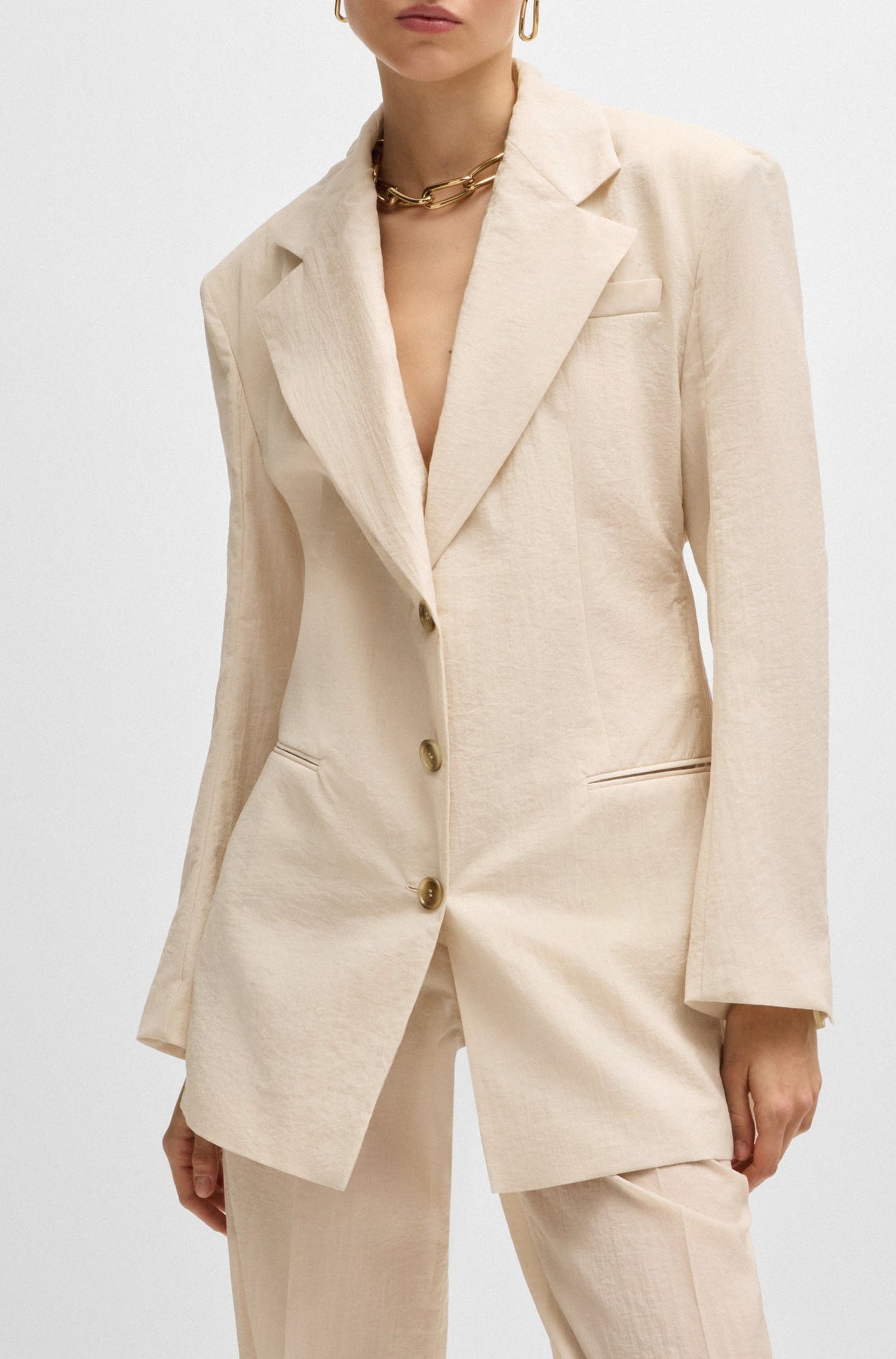 Blazer Jalmut - Open Beige