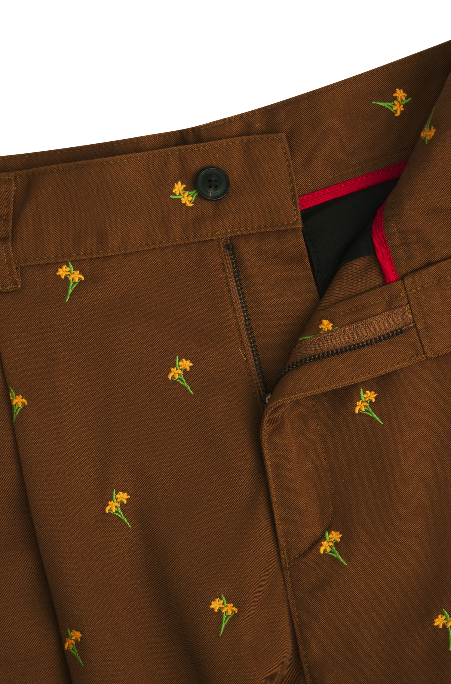 MEDIUM BROWN // CASUAL TROUSERS RENAR243