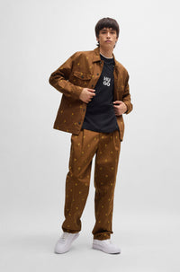 MEDIUM BROWN // CASUAL TROUSERS RENAR243