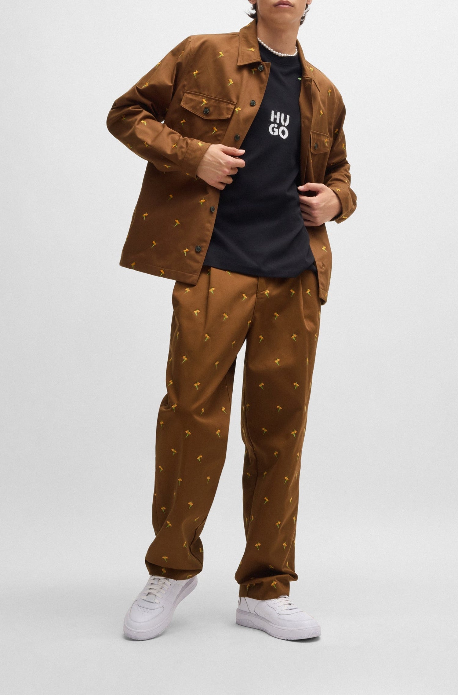 Renar Trousers - Medium Brown