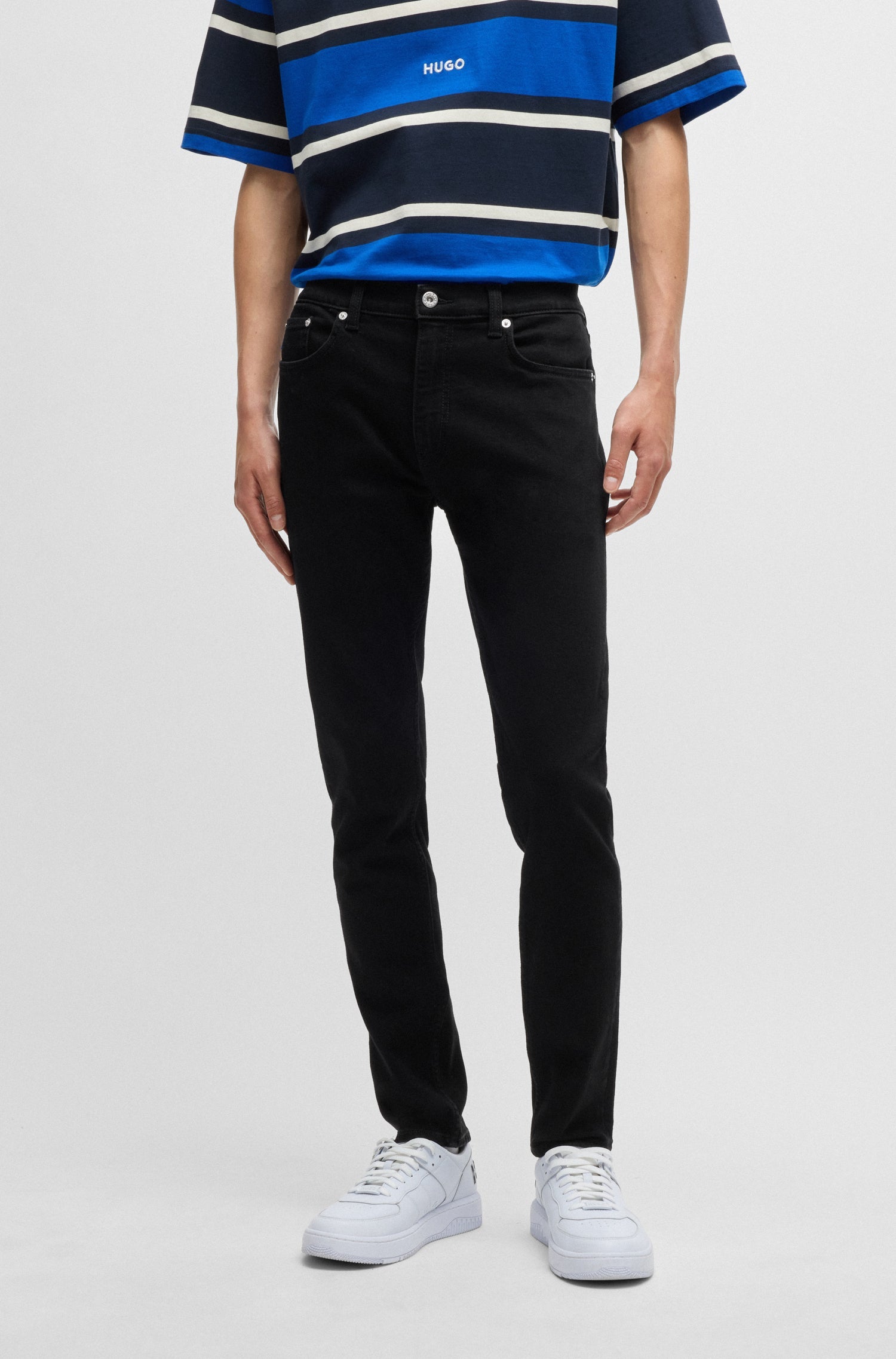 REF ADD // BLACK // LACE-UP TRAINERS GARY_TENN_SDLTPF