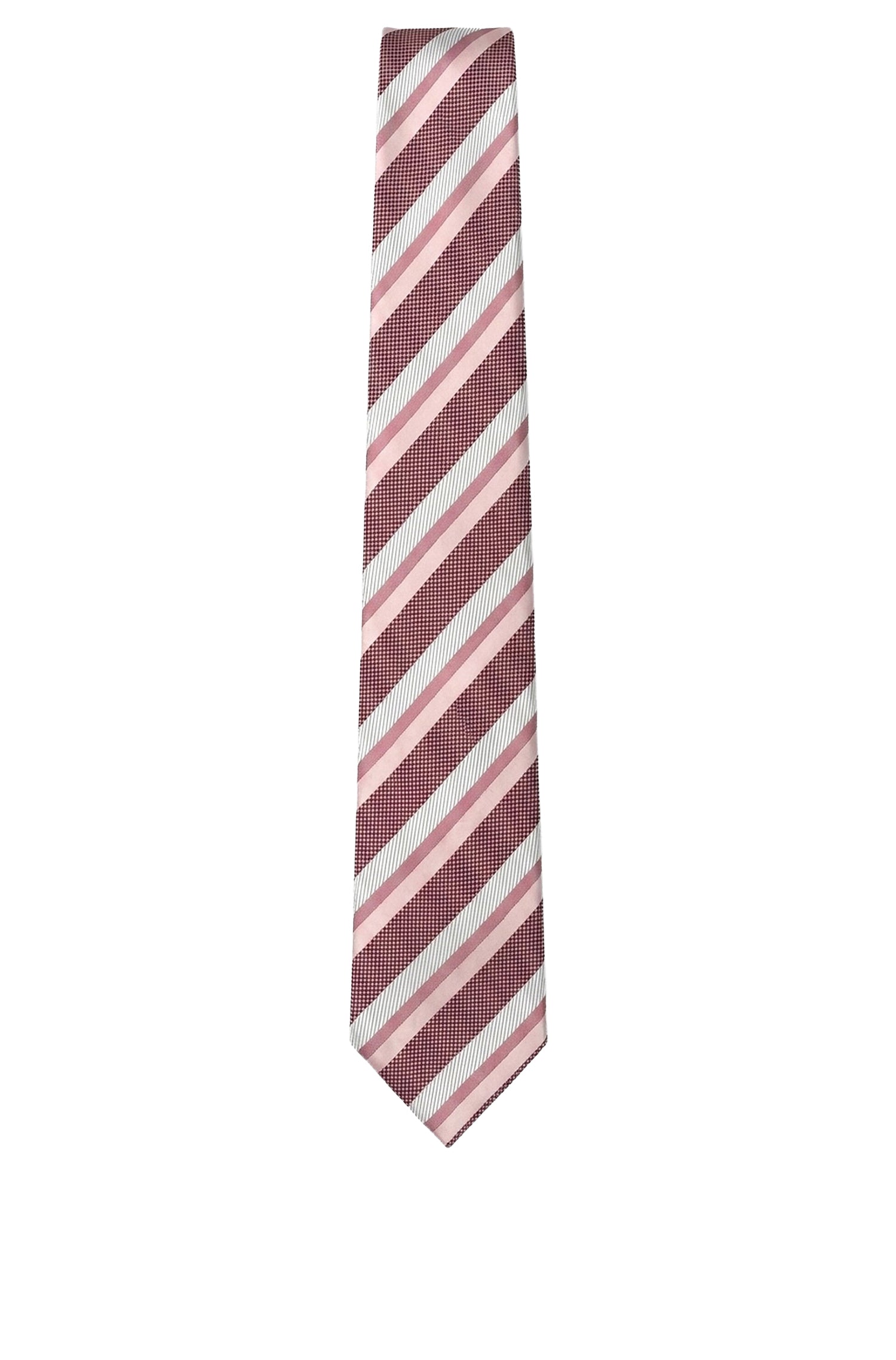 Silk tie - Open Pink