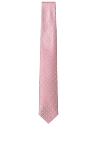 Silk tie - Open Pink