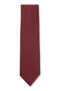 Silk tie - Dark Red
