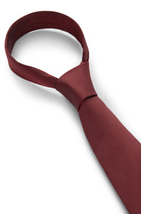 Silk tie - Dark Red