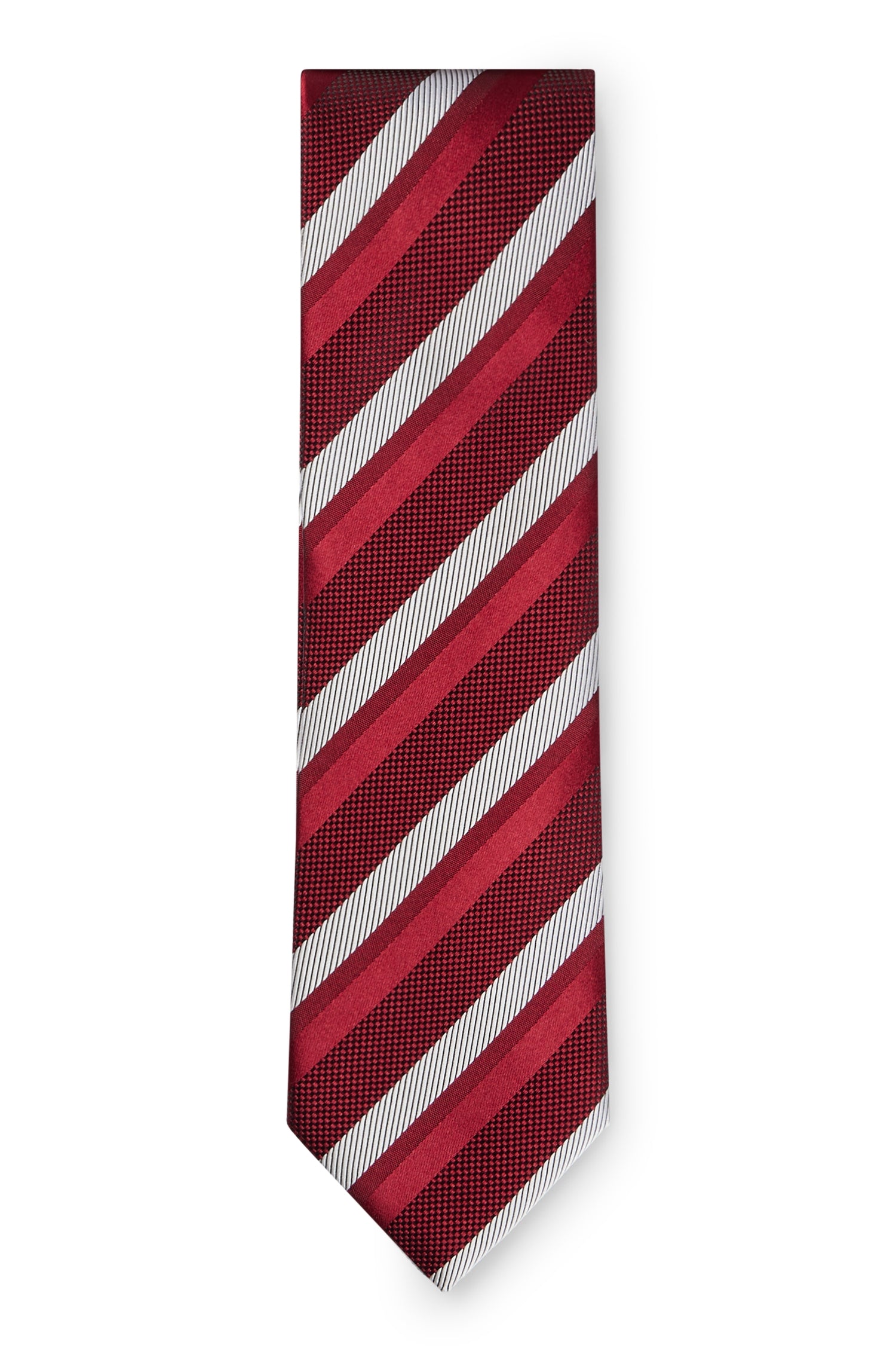 Silk tie - Dark Red