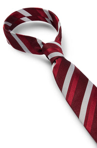 Silk tie - Dark Red
