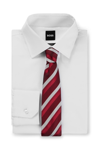 Silk tie - Dark Red