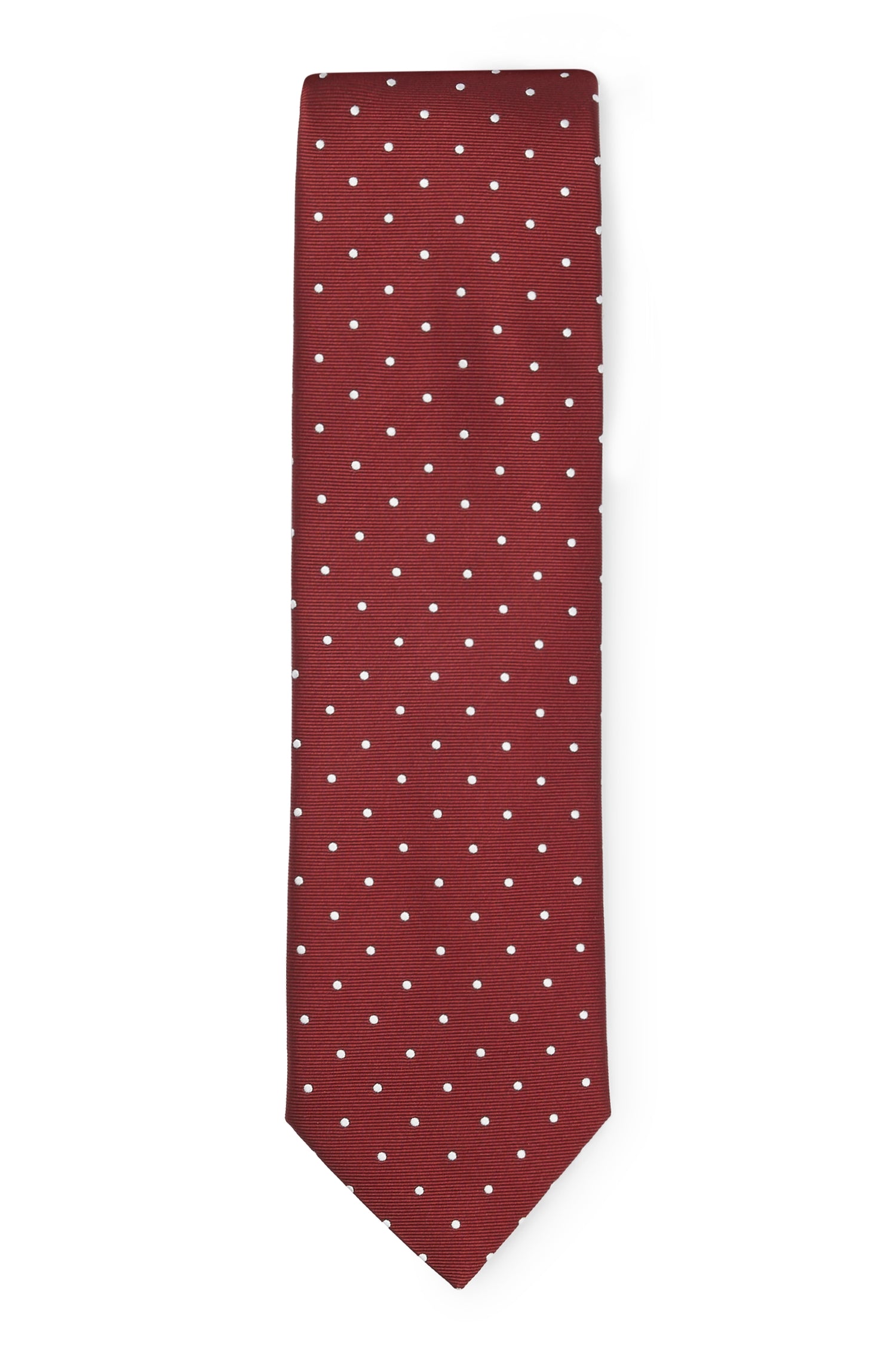 Silk tie - Dark Red