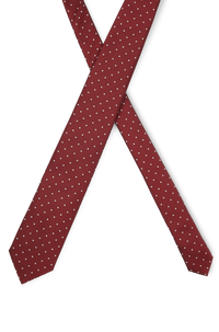 Silk tie - Dark Red