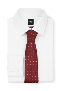Silk tie - Dark Red