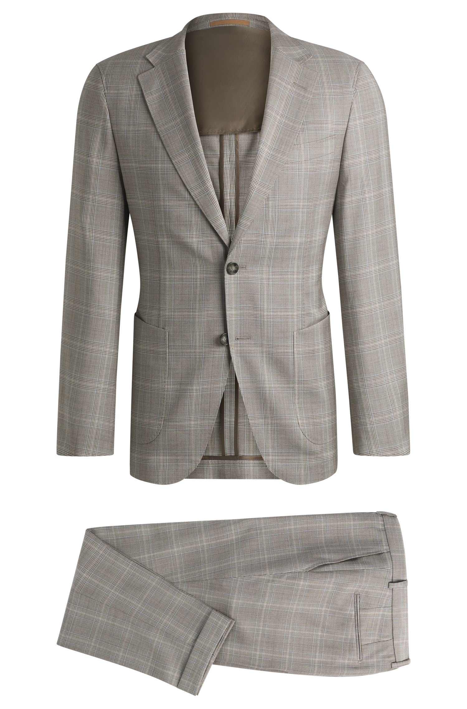 OPEN GREEN // BUSINESS SUITS L-HESTON-2PCS-241