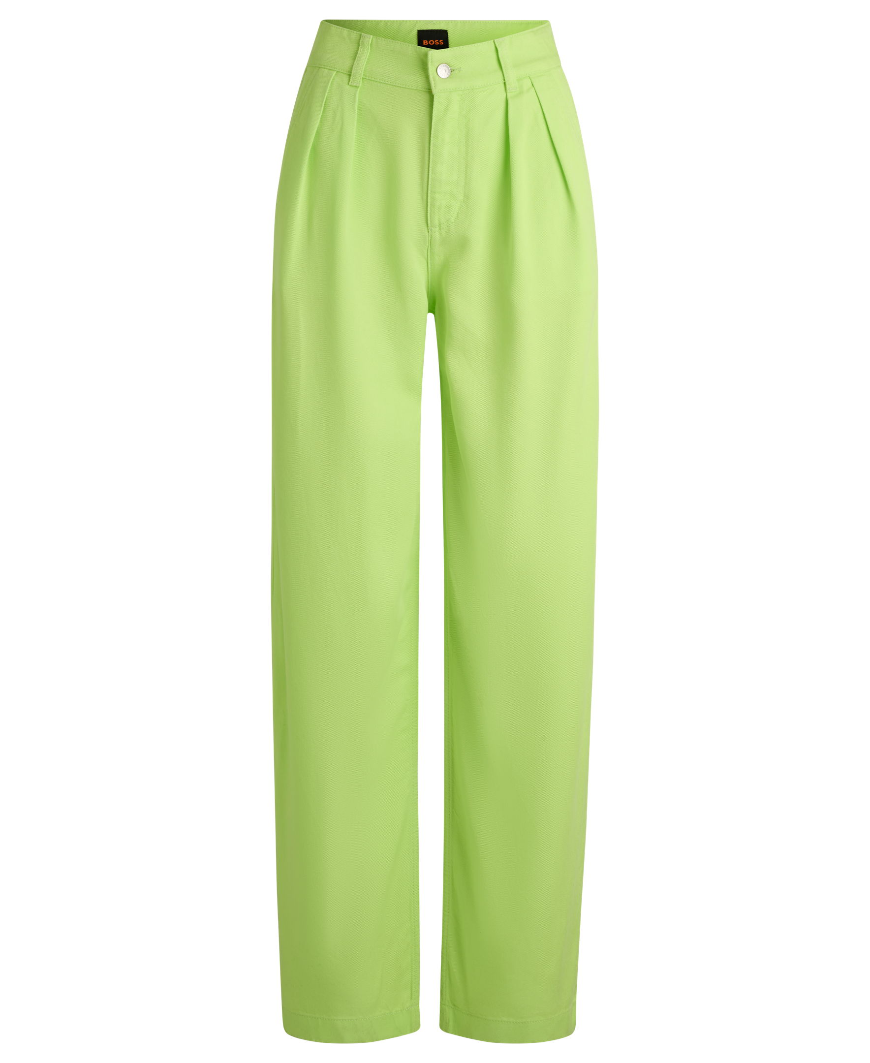MEDIUM GREEN // CASUAL TROUSERS C_TANJURA-W