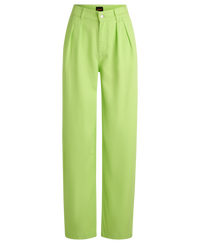 MEDIUM GREEN // CASUAL TROUSERS C_TANJURA-W