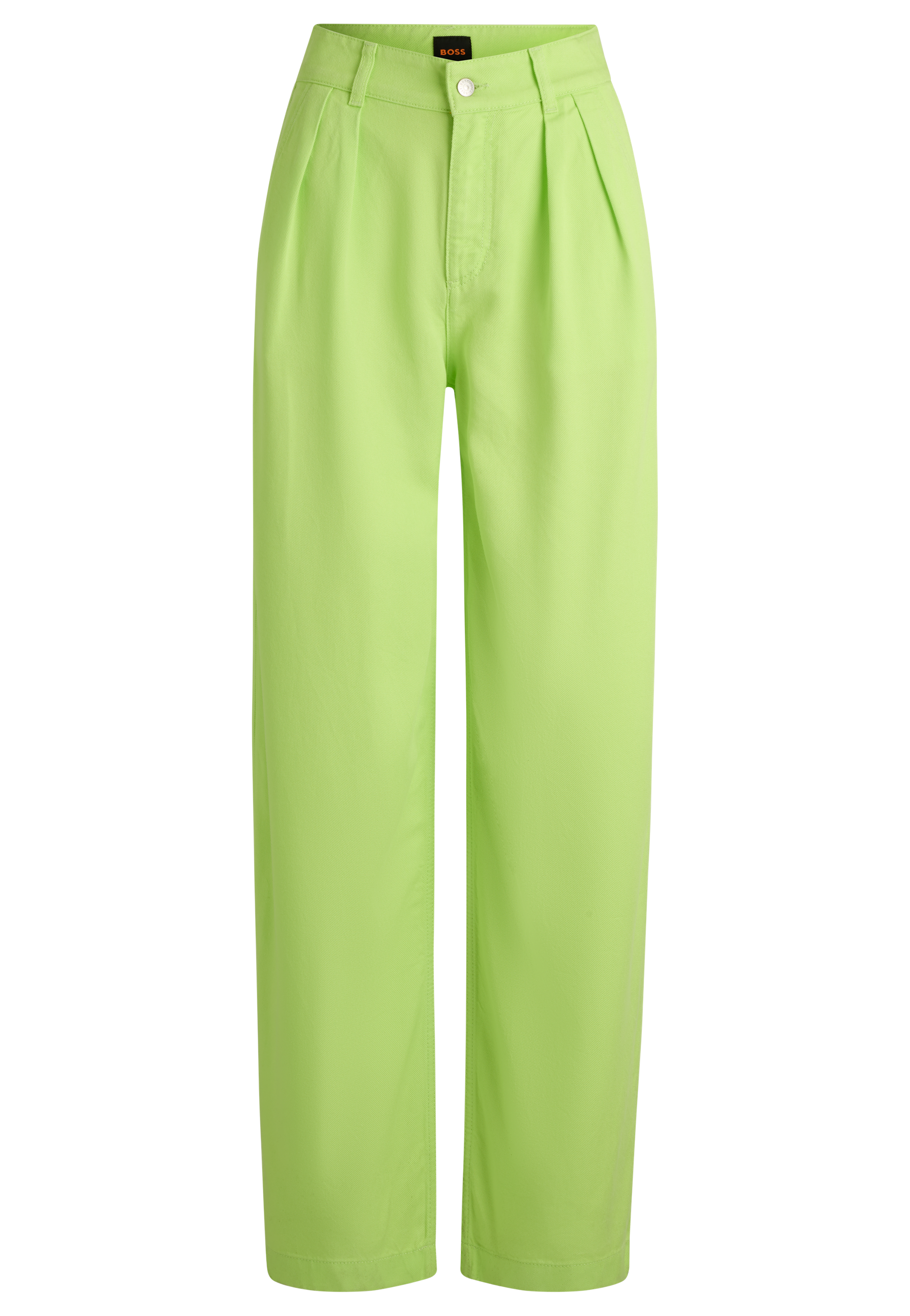 MEDIUM GREEN // CASUAL TROUSERS C_TANJURA-W