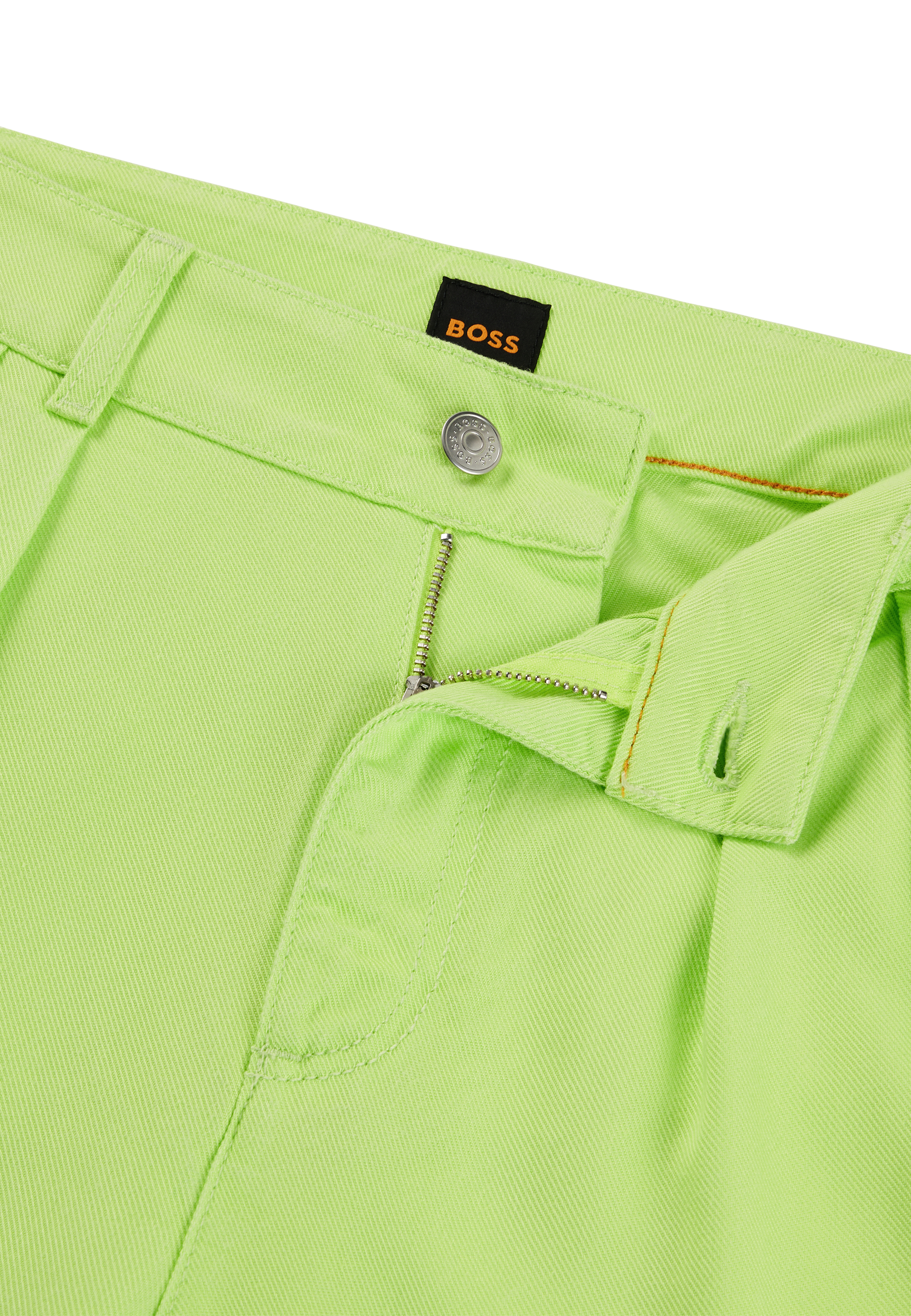MEDIUM GREEN // CASUAL TROUSERS C_TANJURA-W