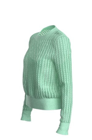 TURQUOISE & AQUA // SWEATERS FAMILIANA