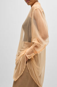 Blouse Bareid - Light & Pastel Orange