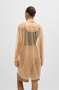 LIGHT & PASTEL ORANGE // TAILORED BLOUSES BAREID