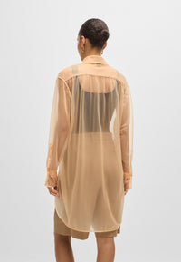 LIGHT & PASTEL ORANGE // TAILORED BLOUSES BAREID