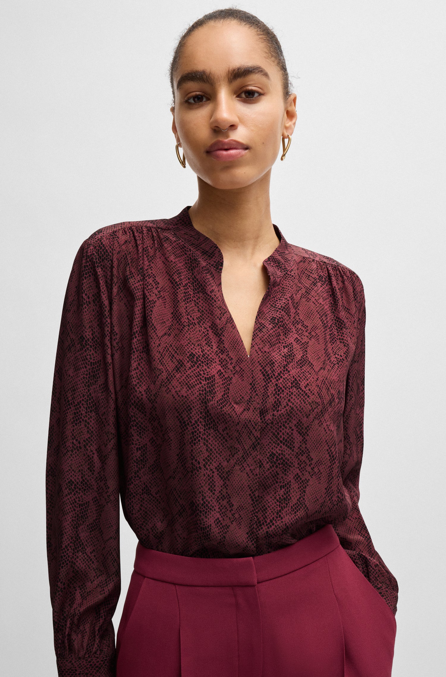 OPEN MISCELLANEOUS // TAILORED BLOUSES BANORA18