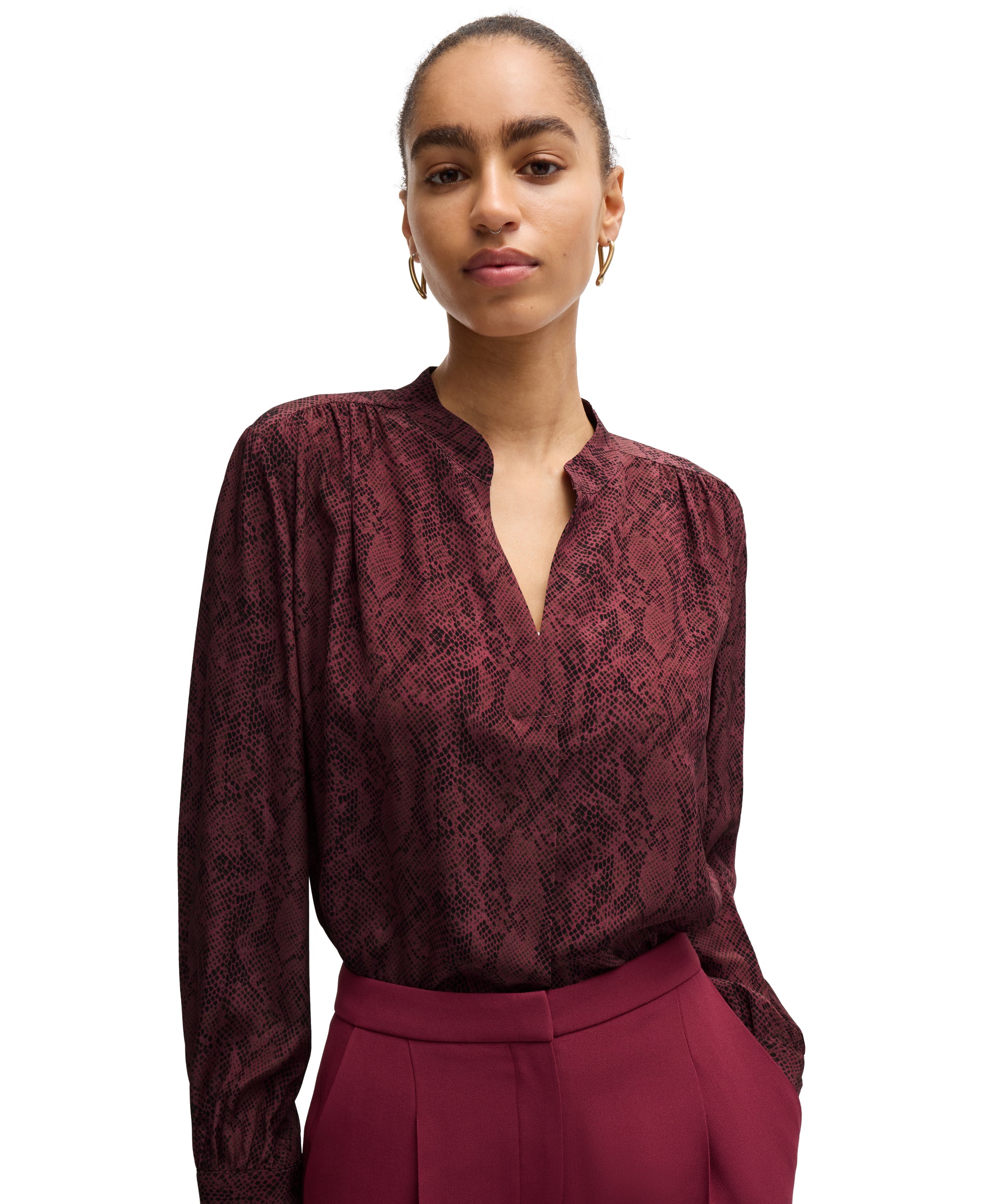 OPEN MISCELLANEOUS // TAILORED BLOUSES BANORA18