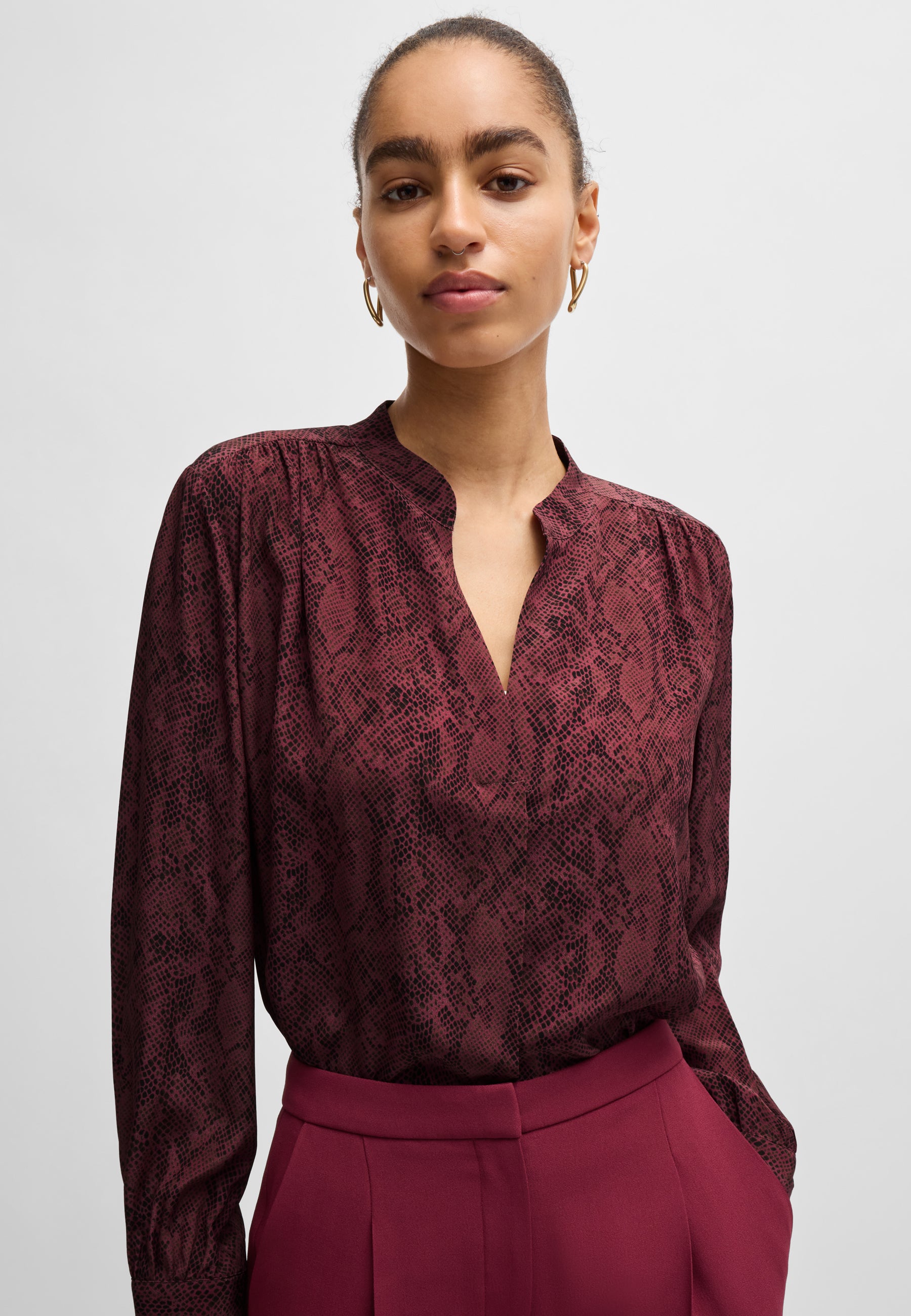 OPEN MISCELLANEOUS // TAILORED BLOUSES BANORA18