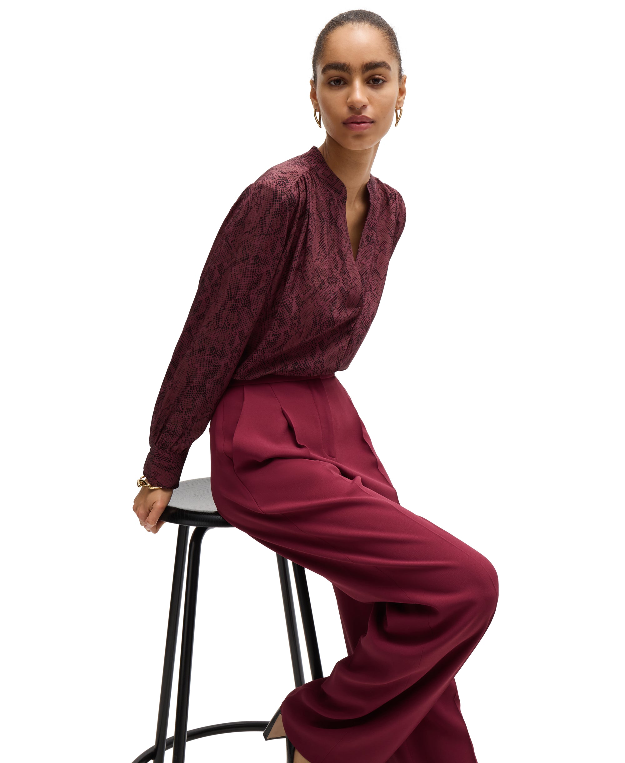 OPEN MISCELLANEOUS // TAILORED BLOUSES BANORA18