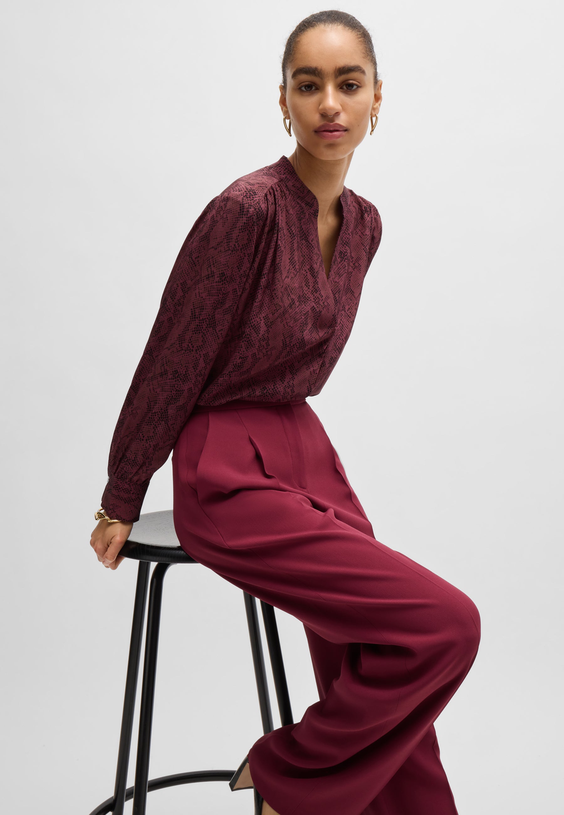 OPEN MISCELLANEOUS // TAILORED BLOUSES BANORA18