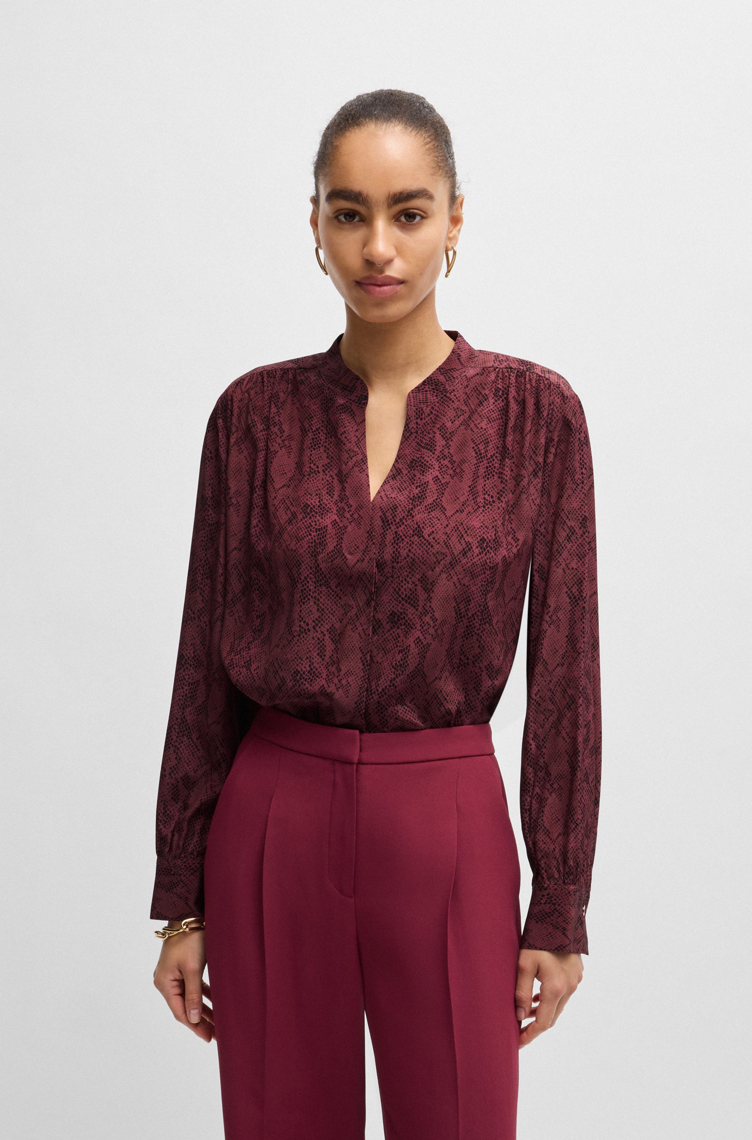 OPEN MISCELLANEOUS // TAILORED BLOUSES BANORA18