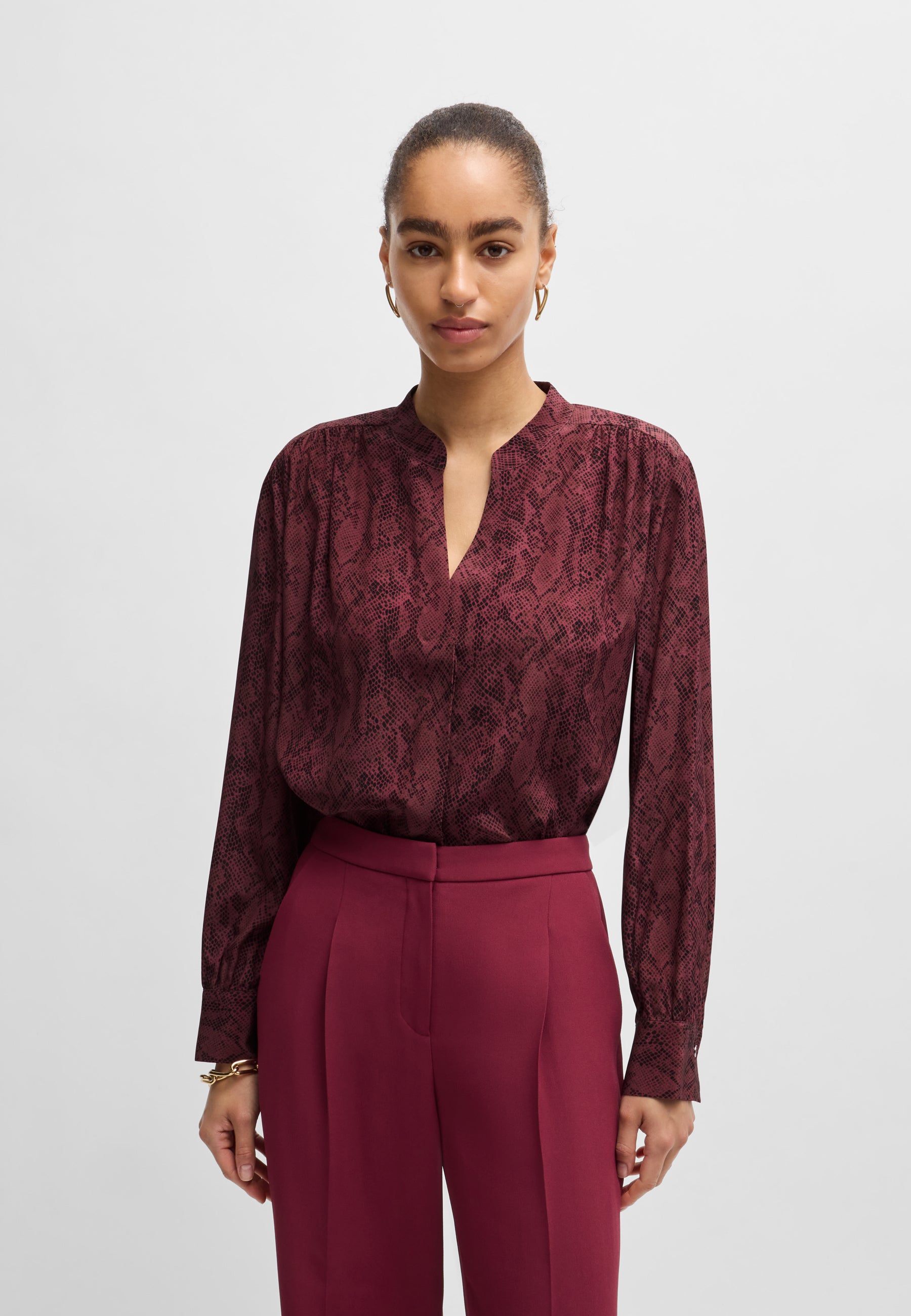OPEN MISCELLANEOUS // TAILORED BLOUSES BANORA18