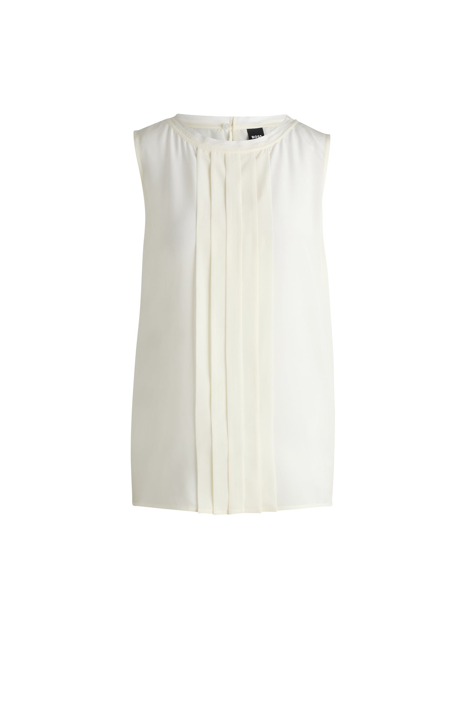 Blouse Bemiula en soie - Open White