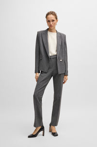 OPEN WHITE // TAILORED BLOUSES BEMIULA
