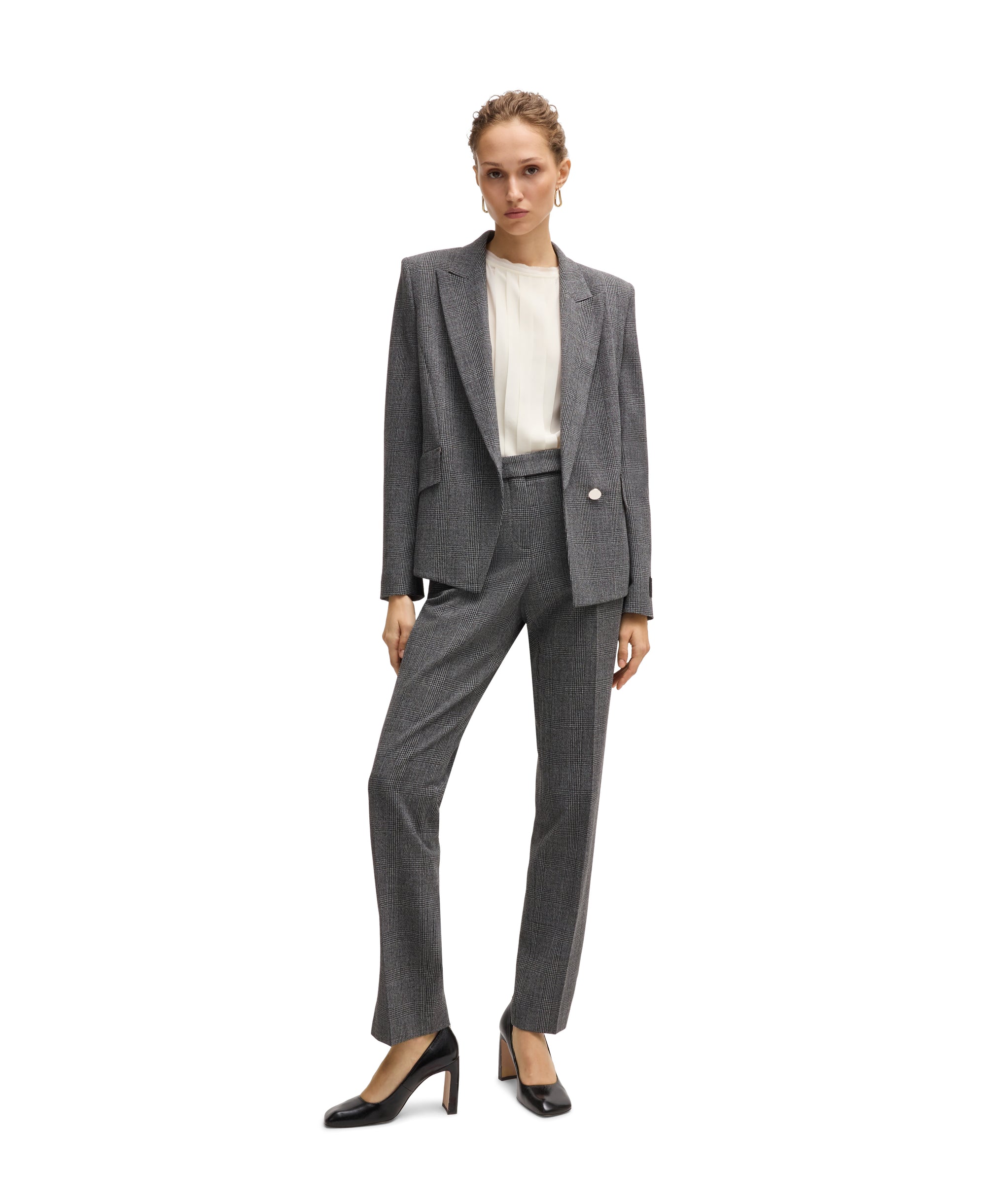 OPEN WHITE // TAILORED BLOUSES BEMIULA