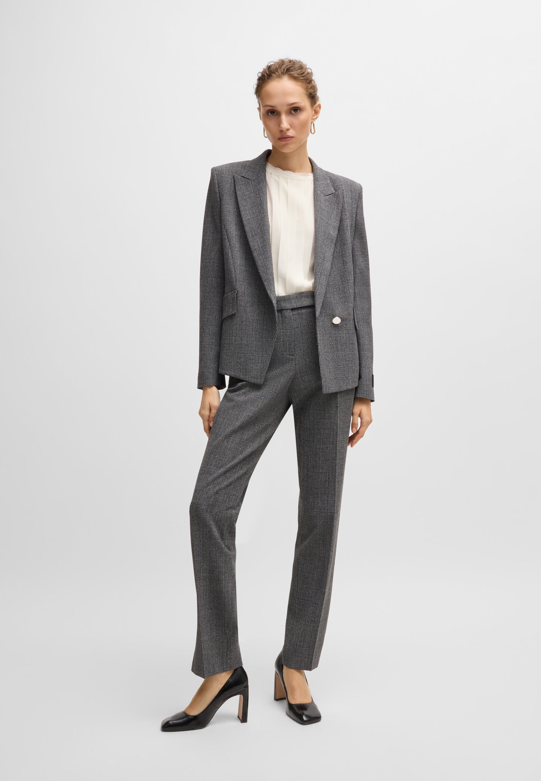 OPEN WHITE // TAILORED BLOUSES BEMIULA