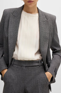 Blouse Bemiula en soie - Open White